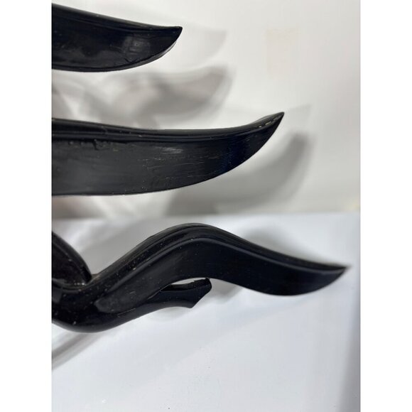 Vtg Syroco Black White Seagull Wall Art Coastal Decor‎ Large 27" Plastic - Picture 4 of 6